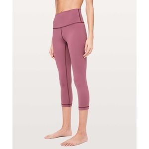 Lululemon Wunder Under Crop (High-Rise) *Full-On Luxtreme 21"